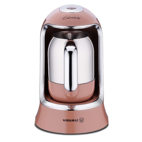 KORKMAZ A860-17 KAHVEKOLİK OTOMATİK KAHVE MAKİNESİ MOCHA/KROM