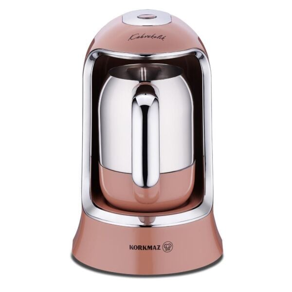 KORKMAZ A860-17 KAHVEKOLİK OTOMATİK KAHVE MAKİNESİ MOCHA/KROM
