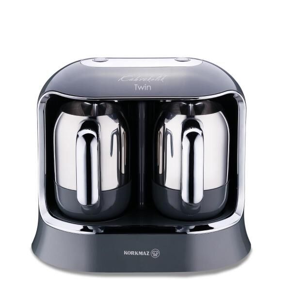 KORKMAZ A861-09 KAHVEKOLİK TWIN KAHVE MAKİNESİ COSMİCA/KROM