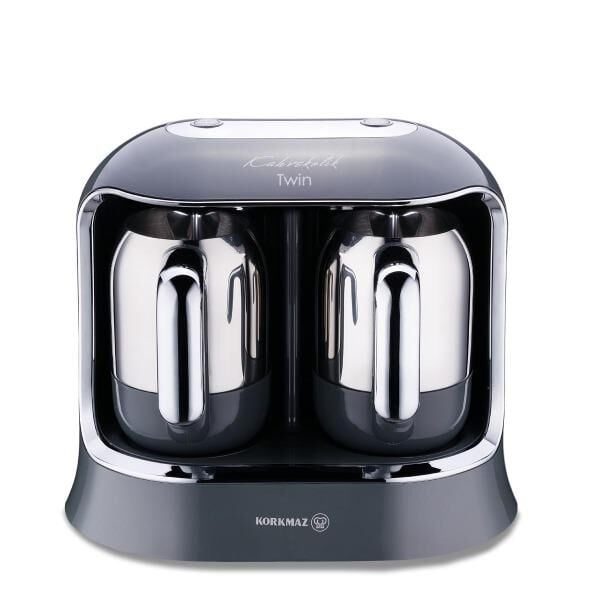 KORKMAZ A861-09 KAHVEKOLİK TWIN KAHVE MAKİNESİ COSMİCA/KROM