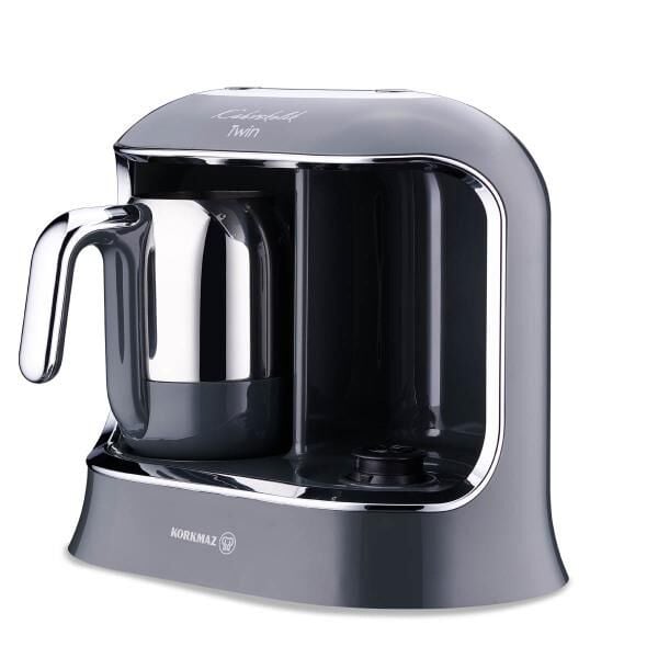 KORKMAZ A861-09 KAHVEKOLİK TWIN KAHVE MAKİNESİ COSMİCA/KROM