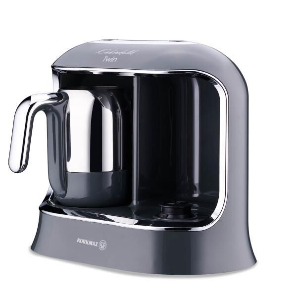 KORKMAZ A861-09 KAHVEKOLİK TWIN KAHVE MAKİNESİ COSMİCA/KROM