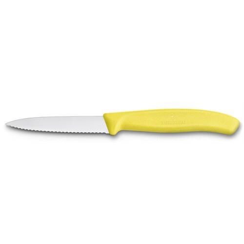 VİCTORİNOX SOYMA BIÇAĞI 8 CM TESTERE AĞIZLI SARI