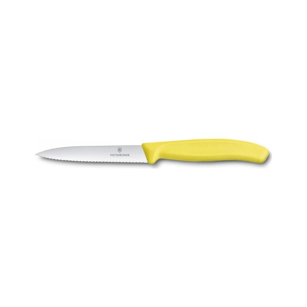 VİCTORİNOX SOYMA BIÇAĞI  TESTERE AĞIZLI 10CM SARI
