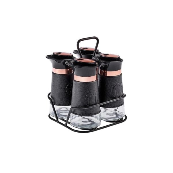 KARACA LATİN DERİ 4LÜ LINE  BAHARAT TAKIMI