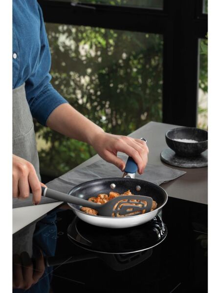 TRAMONTINA ROMAGNA BLUE 20 CM SERAMİK YÜZEYLİ KIZARTMA TAVASI