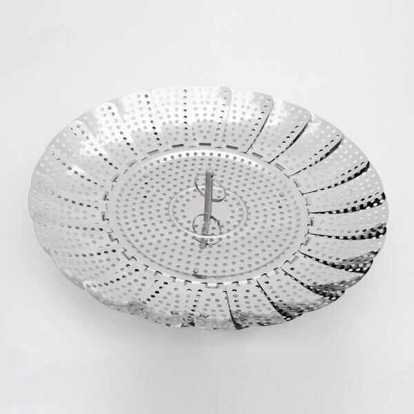 PASLANMAZ BUHARDA SEBZE HAŞLAMA PİŞİRME APARATI