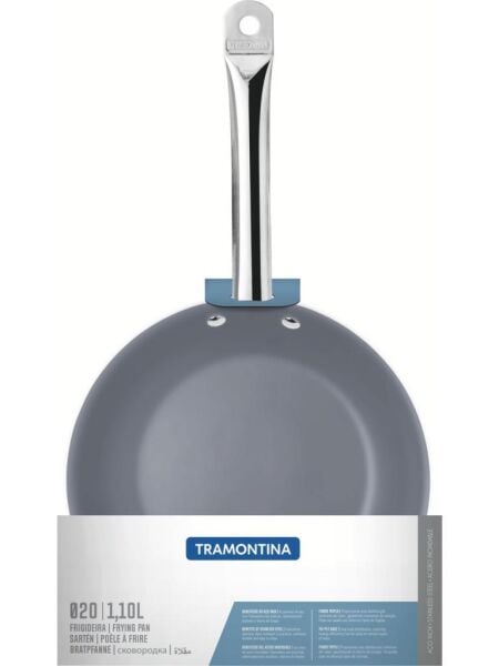 TRAMONTINA PROFESSIONAL 20 CM SERAMİK YÜZEYLİ KIZARTMA TAVASI
