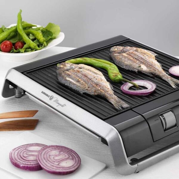 KORKMAZ MANGALET BBQ SİYAH GRANİT
