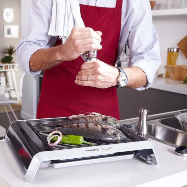 KORKMAZ MANGALET BBQ SİYAH GRANİT