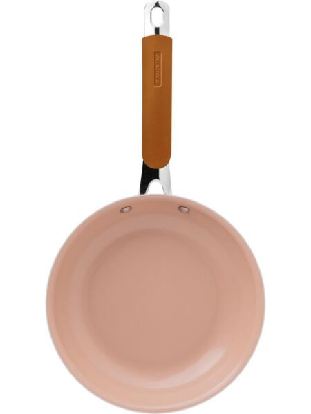 TRAMONTINA ROMAGNA DESERT CLAY 20 CM SERAMİK YÜZEYLİ KIZARTMA TAVASI