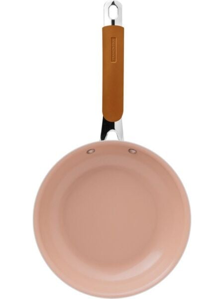TRAMONTINA ROMAGNA DESERT CLAY 20 CM SERAMİK YÜZEYLİ KIZARTMA TAVASI