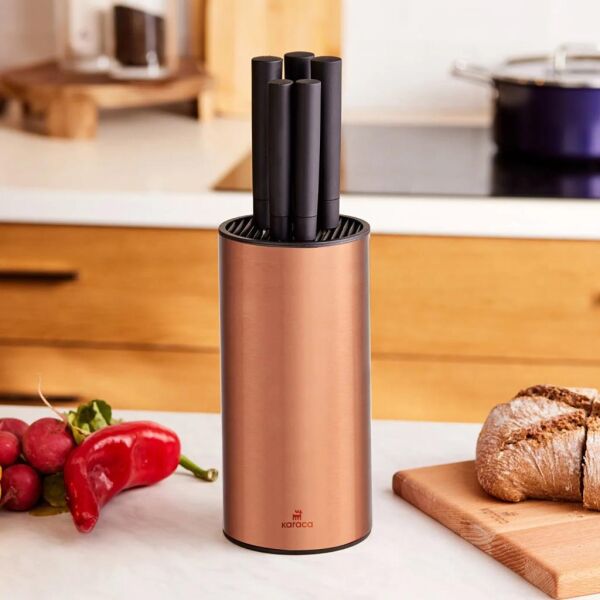 KARACA OSCAR COPPER 6 PARÇA BIÇAK SETİ