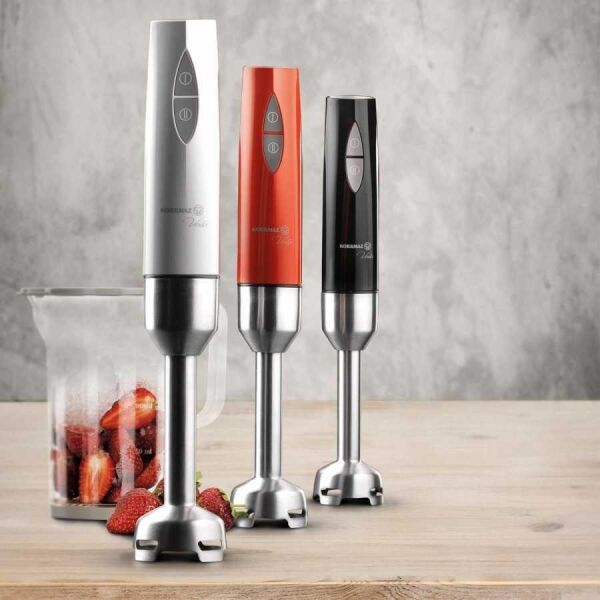 KORKMAZ VERTEX DUO BLENDER SET SİYAH 850W