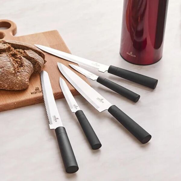 KARACA OSCAR RED 6 PARÇA BIÇAK SETİ