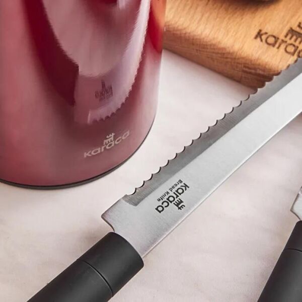 KARACA OSCAR RED 6 PARÇA BIÇAK SETİ