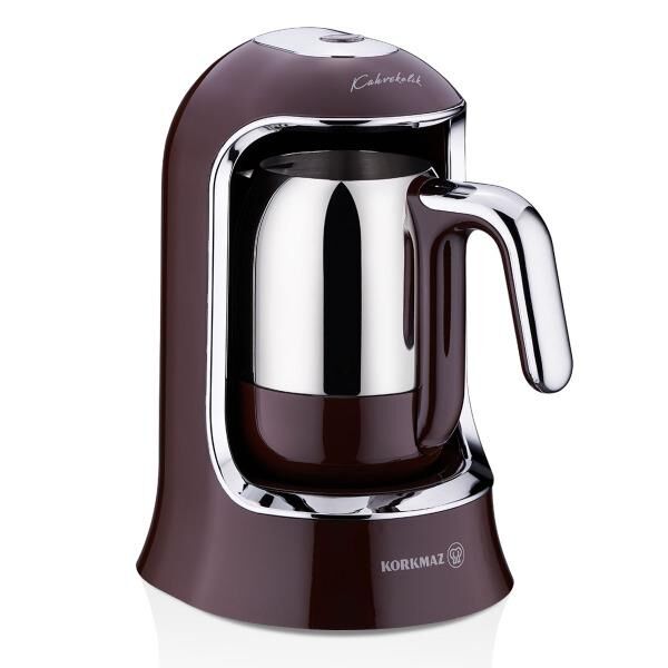 KORKMAZ A860-18 KAHVEKOLİK OTOMATİK KAHVE MAKİNESİ ROBUSTA/KROM