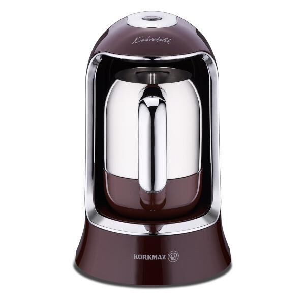 KORKMAZ A860-18 KAHVEKOLİK OTOMATİK KAHVE MAKİNESİ ROBUSTA/KROM