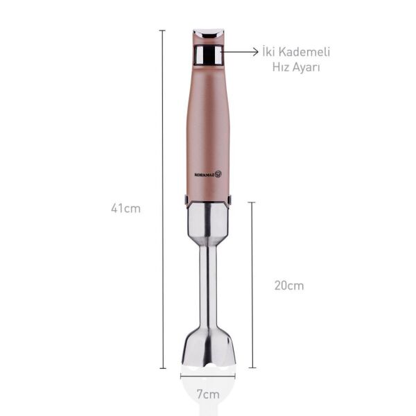 KORKMAZ PERFORMİX BLENDER ROSAGOLD