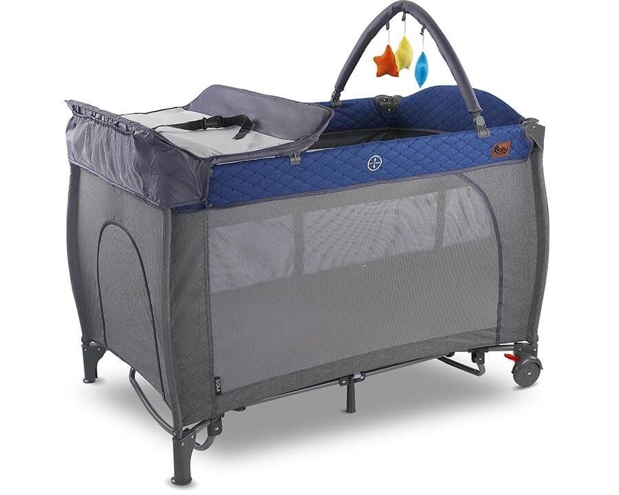 BABYHOPE NOVA OYUN PARKI 60*120 GRİ LACİVERT