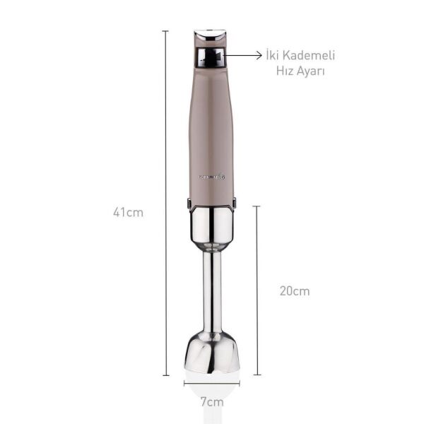 KORKMAZ PERFORMİX BLENDER SET BEJ