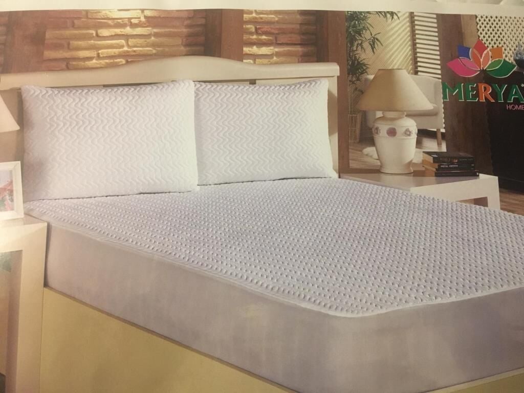 MERYA TEK KİŞİLİK 120*200 KAPİTONE SIVI GEÇİRMEZ ALEZ