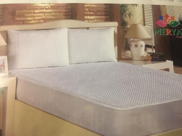 MERYA TEK KİŞİLİK 120*200 KAPİTONE SIVI GEÇİRMEZ ALEZ