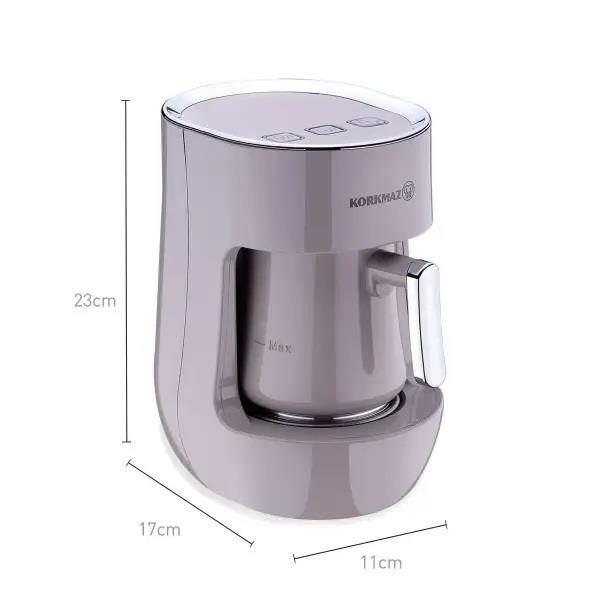 KORKMAZ A865-03 OTANTİK KAHVE MAKİNESİ BEJ