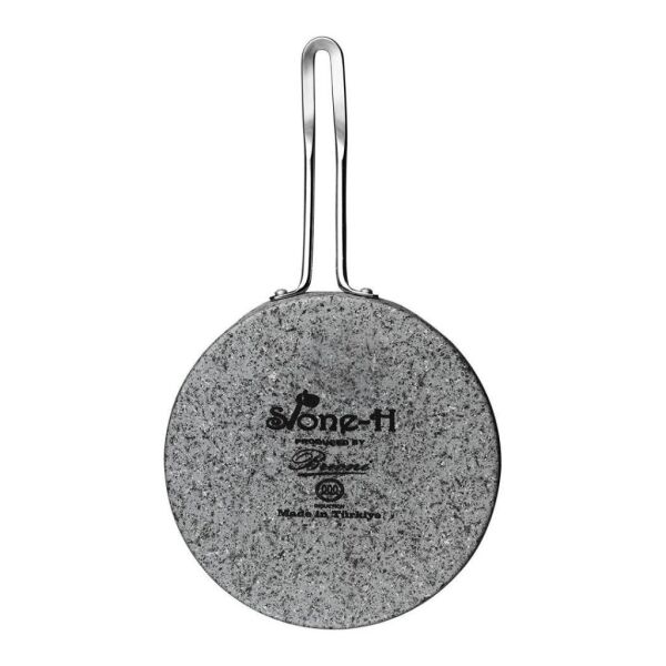 BRİONİ STONE-H ÇİZİLMEZ YANMAZ YAPIŞMAZ İNDÜKSİYONLU 30 CM KREP PANKEK TAVASI