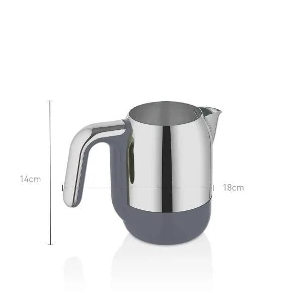 KORKMAZ A861-06 KAHVEKOLİK TWİN KAHVE MAKİNESİ INOX/KROM