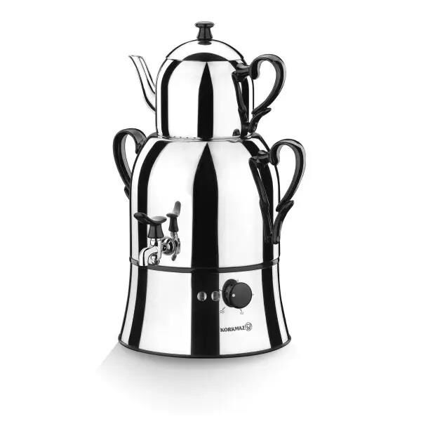 KORKMAZ A338 NOSTA SEMAVER İNOX/SİYAH