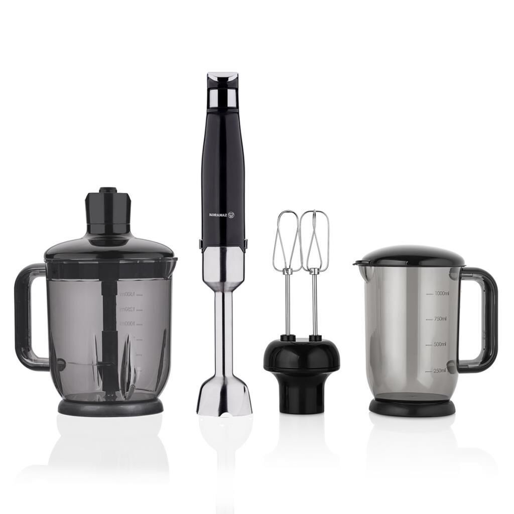 KORKMAZ PERFORMIX MEGA BLENDER SET SİYAH