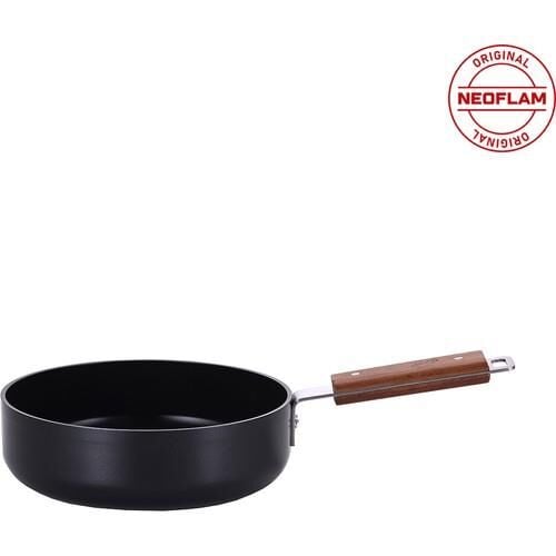 NEOFLAM BIEN ALÜMİNYUM DÖKÜM WOK TAVA SİYAH 20 CM