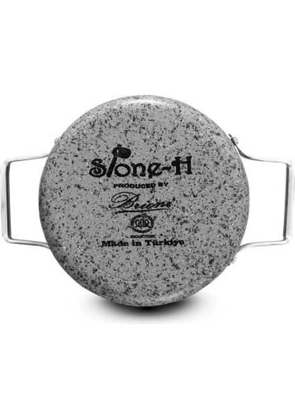 BRİONİ STONE AGE ÇİZİLMEZ YANMAZ YAPIŞMAZ İNDÜKSİYONLU 30 CM DERİN TENCERE