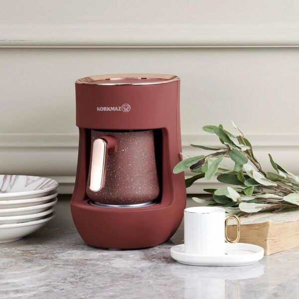 KORKMAZ A865-01 OTANTİK KAHVE MAKİNESİ KİREMİT