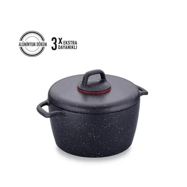 KORKMAZ A1352 GUSTO PLUS TENCERE 24X12 CM