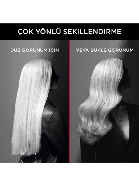 ROWENTA SF321LF0 X KARL LAGERFELD OPTİLİSS 10 SICAKLIK AYARLI SERAMİK PLAKALI SAÇ DÜZLEŞTİRİCİ