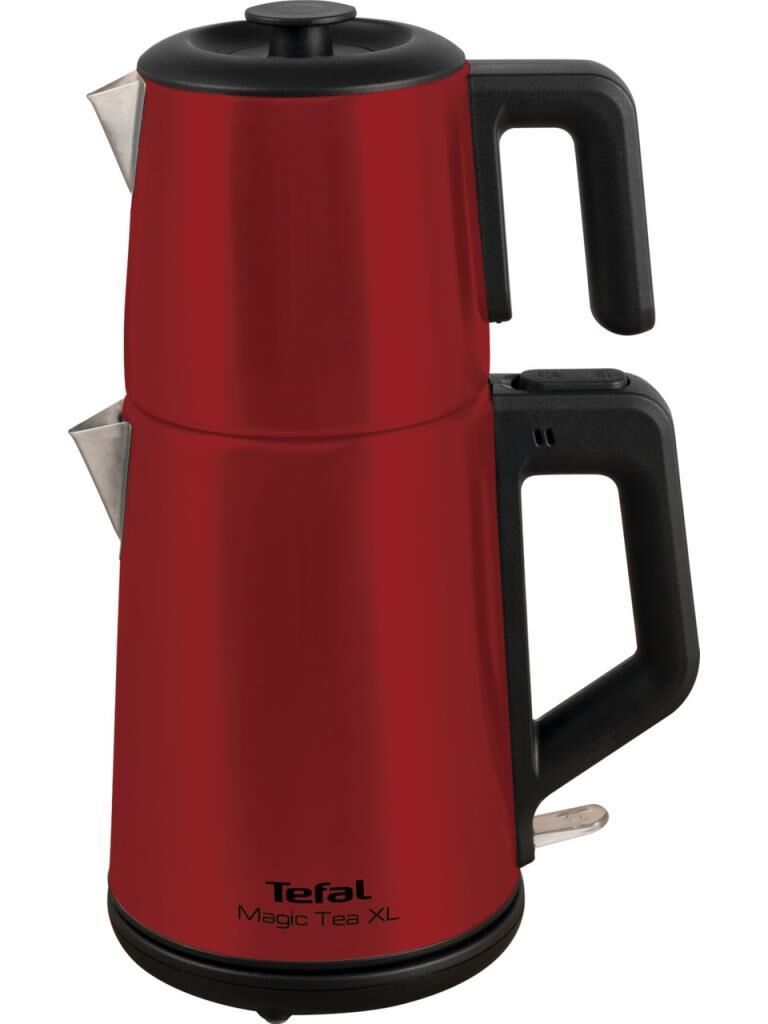 TEFAL MAGIC TEA XL PASLANMAZ ÇELİK ÇAY MAKİNESİ KIRMIZI 1650 W