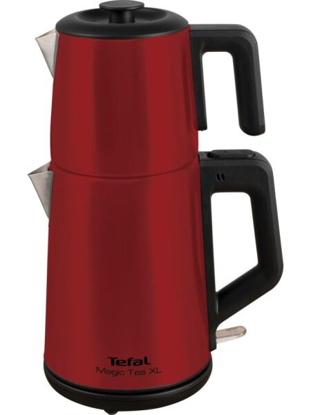 TEFAL MAGIC TEA XL PASLANMAZ ÇELİK ÇAY MAKİNESİ KIRMIZI 1650 W