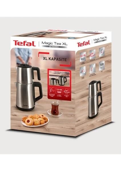 TEFAL MAGIC TEA XL PASLANMAZ ÇELİK ÇAY MAKİNESİ KIRMIZI 1650 W