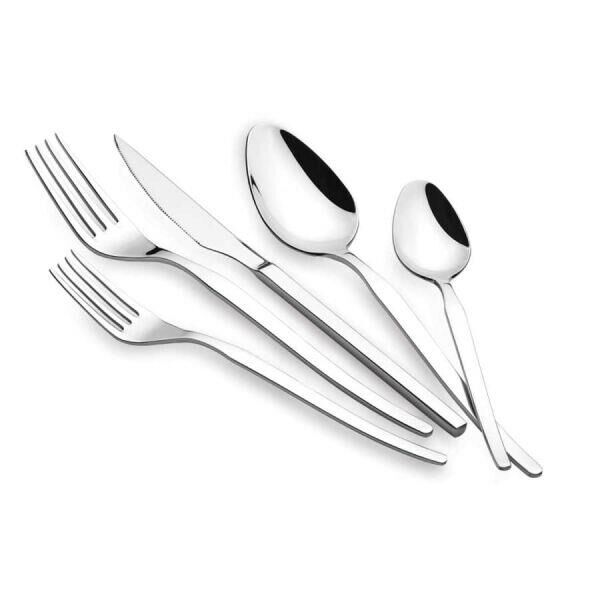 KORKMAZ A2416 TRUVA 84 PARÇA ÇATAL KAŞIK BIÇAK SETİ