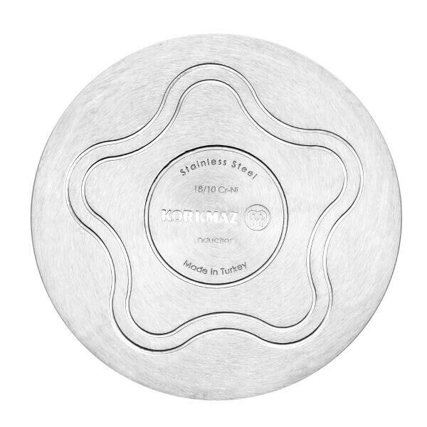 KORKMAZ A1651 PERLA ÇELİK SOS TENCERESİ 14X7 CM 1 LİTRE