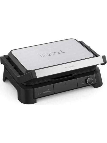 TEFAL SUPERGRILL 3Ü BİR ARADA XL BARBEKÜ IZGARA VE TOST MAKİNESİ İNOX 2200 W