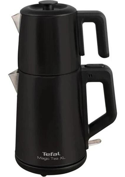 TEFAL MAGIC TEA XL PASLANMAZ ÇELİK GÖVDELİ ÇAY MAKİNESİ SİYAH 1650 W