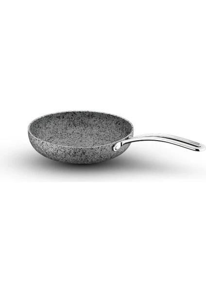 BRİONİ STONE AGE ÇİZİLMEZ YANMAZ YAPIŞMAZ İNDÜKSİYONLU 20 CM TAVA