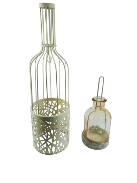 KENT MUMLUK METAL BEYAZ CAM İÇ