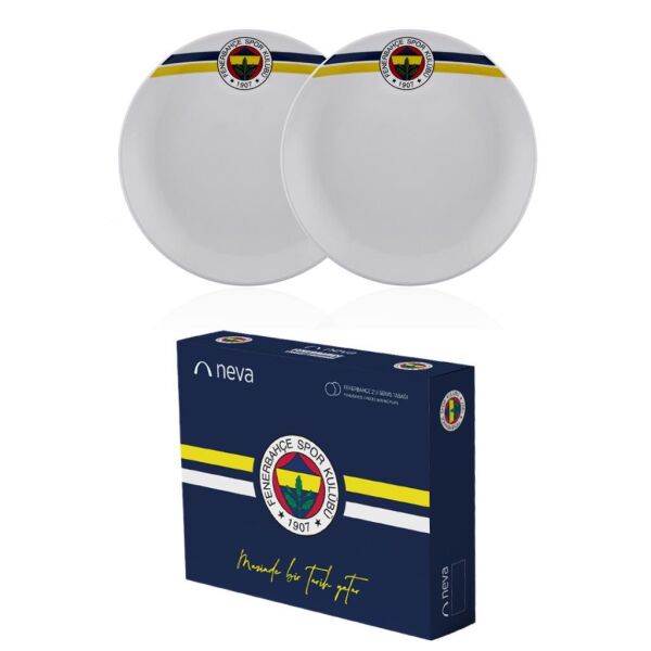 NEVA FENERBAHÇE LİSANSLI ARMA LOGO 2Lİ SERVİS TABAĞI