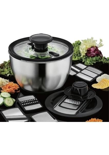 MİEN HAZNELİ SALATA KURUTUCU VE RENDE SETİ