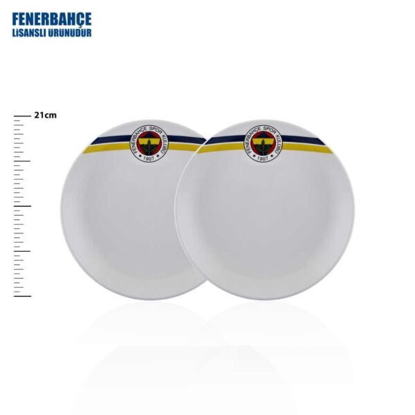 NEVA FENERBAHÇE LİSANSLI ARMA LOGO 2Lİ PASTA TABAĞI