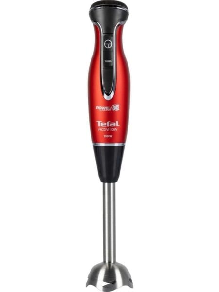 TEFAL POWELIX ACTIVFLOW EXPERT 1500 W CAM HAZNELİ BLENDER SETİ KIRMIZI